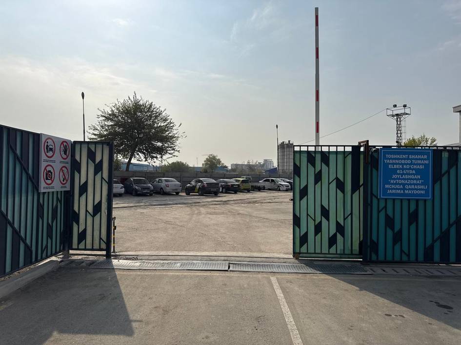 O‘zbekistonda jarima maydonchasidagi mashinani onlayn chiqarish mumkin bo‘ladi